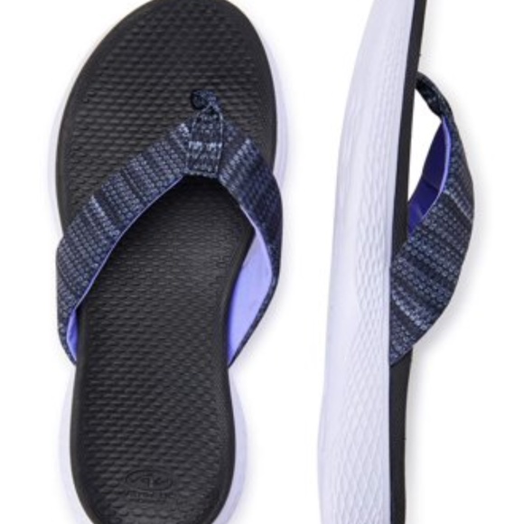 athletic works comfort flip flops